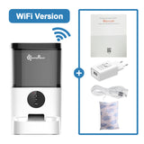 Automatic Pet Feeder Wi-Fi Smart Swirl Slow Feeder With Voice Recorder