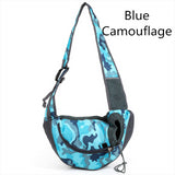Pet Puppy Carrier S/L Outdoor Travel Dog Shoulder Bag Mesh Oxford Single Comfort Sling Handbag Tote Pouch