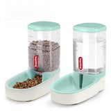 Pet Automatic Feeding Bowls Dog Food Feeder Cat Water Feeder Large Capacity Bowl