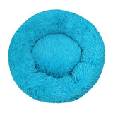 Plush Dog Bed Cushion 40-100cm Dogs Bed House Pet Round Cushion Bed Pet Kennel Super Soft Fluffy Comfortable for Cat Dog House