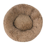 Plush Dog Bed Cushion 40-100cm Dogs Bed House Pet Round Cushion Bed Pet Kennel Super Soft Fluffy Comfortable for Cat Dog House