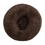 Plush Dog Bed Cushion 40-100cm Dogs Bed House Pet Round Cushion Bed Pet Kennel Super Soft Fluffy Comfortable for Cat Dog House