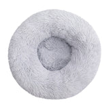Plush Dog Bed Cushion 40-100cm Dogs Bed House Pet Round Cushion Bed Pet Kennel Super Soft Fluffy Comfortable for Cat Dog House