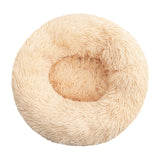 Plush Dog Bed Cushion 40-100cm Dogs Bed House Pet Round Cushion Bed Pet Kennel Super Soft Fluffy Comfortable for Cat Dog House