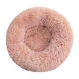 Plush Dog Bed Cushion 40-100cm Dogs Bed House Pet Round Cushion Bed Pet Kennel Super Soft Fluffy Comfortable for Cat Dog House