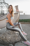 Copacabana Ultra-Stretch Leggings - Zinc - Presidential Brand (R)