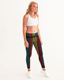 Women's Yoga Pants, Sports Fitness Leggings - Multicolor / Wl4537 - Presidential Brand (R)