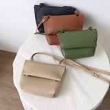 Womens Small Casual Vegan Leather Shoulder Bag - Presidential Brand (R)