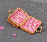 Mini Vintage Wicker Clutch Bag - Presidential Brand (R)
