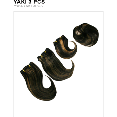 Unique's Human Hair Yaki 3 Piece - Presidential Brand (R)